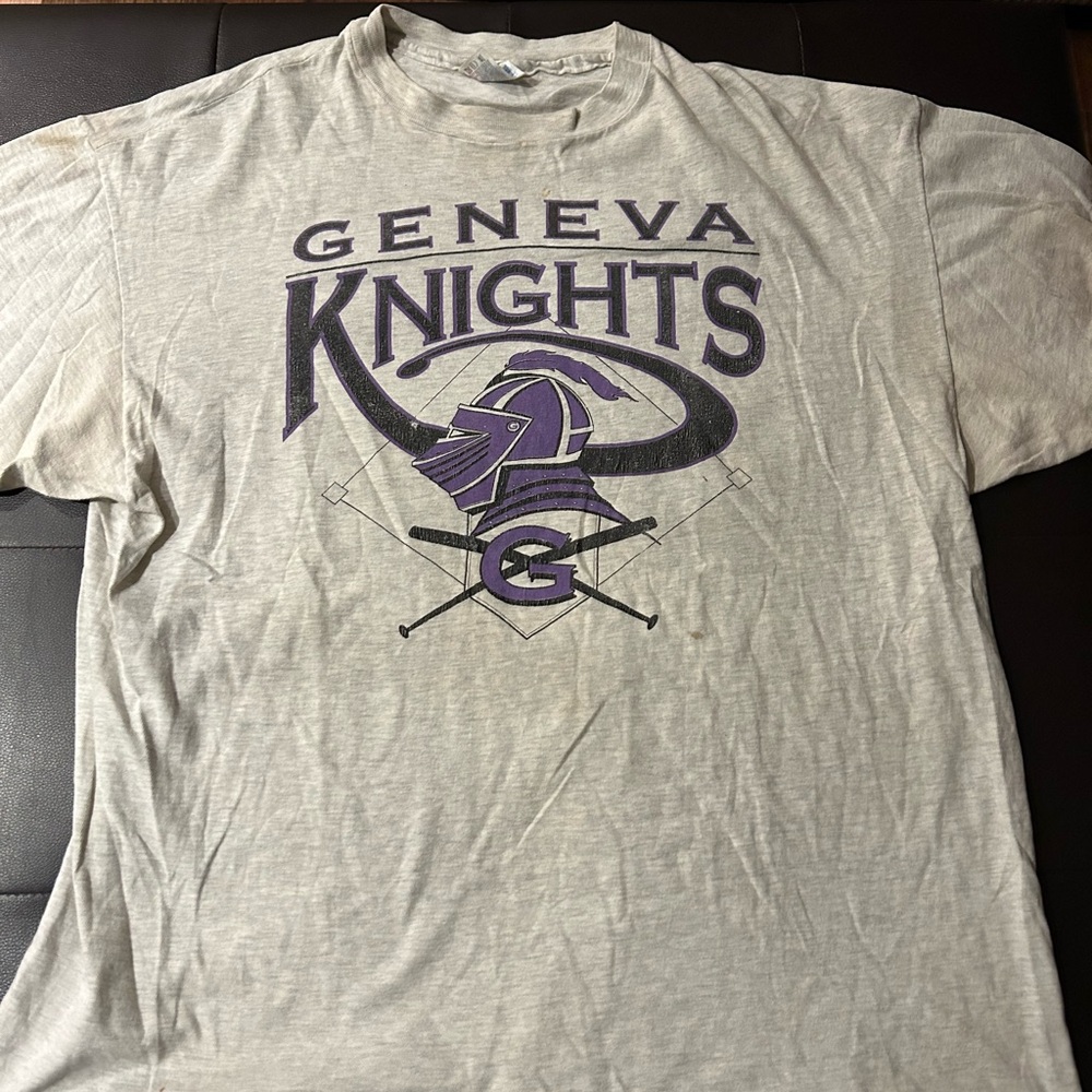 Geneva Knights 90’s Vintage Baseball Minor League Graphic Shirt